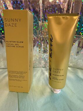 Sunny Daze Glisten + Glow Facial Gel Enzyme Scrub